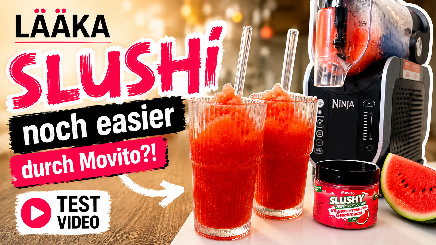 Slushy noch easier? Unser Test mit der Ninja Slushi